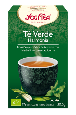 YOGI TEA Té Verde Hamonia 17 bolsitas