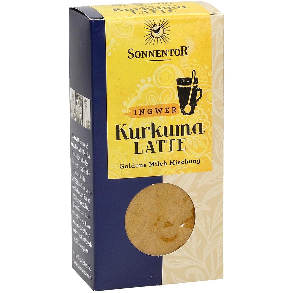 SONNENTOR Curcuma latte jengibre caja 60g