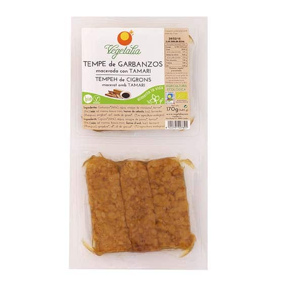 VEGETALIA Tempe garbanzo Tamari ECO/BIO 170g