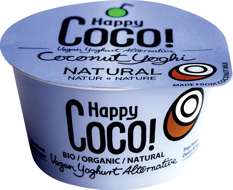 HAPPY COCO Yoghi Natural 125g BIO/Organic