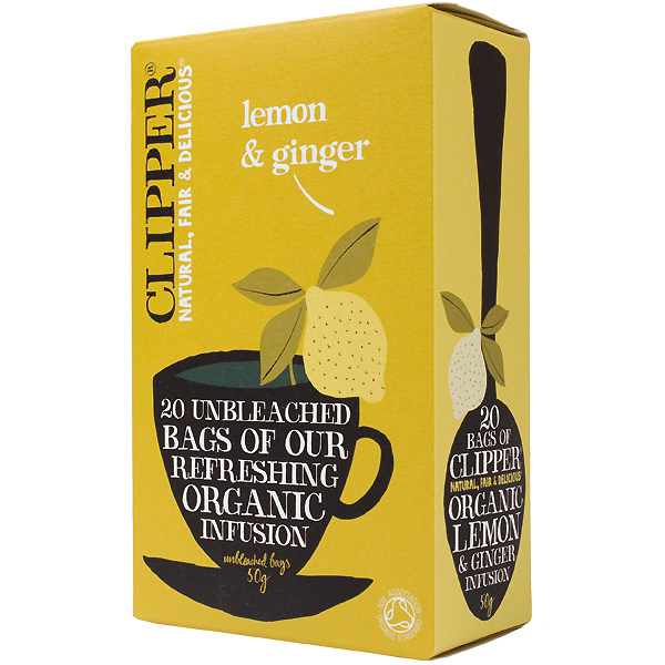 CLIPPER Jengibre y Limon 20 bags