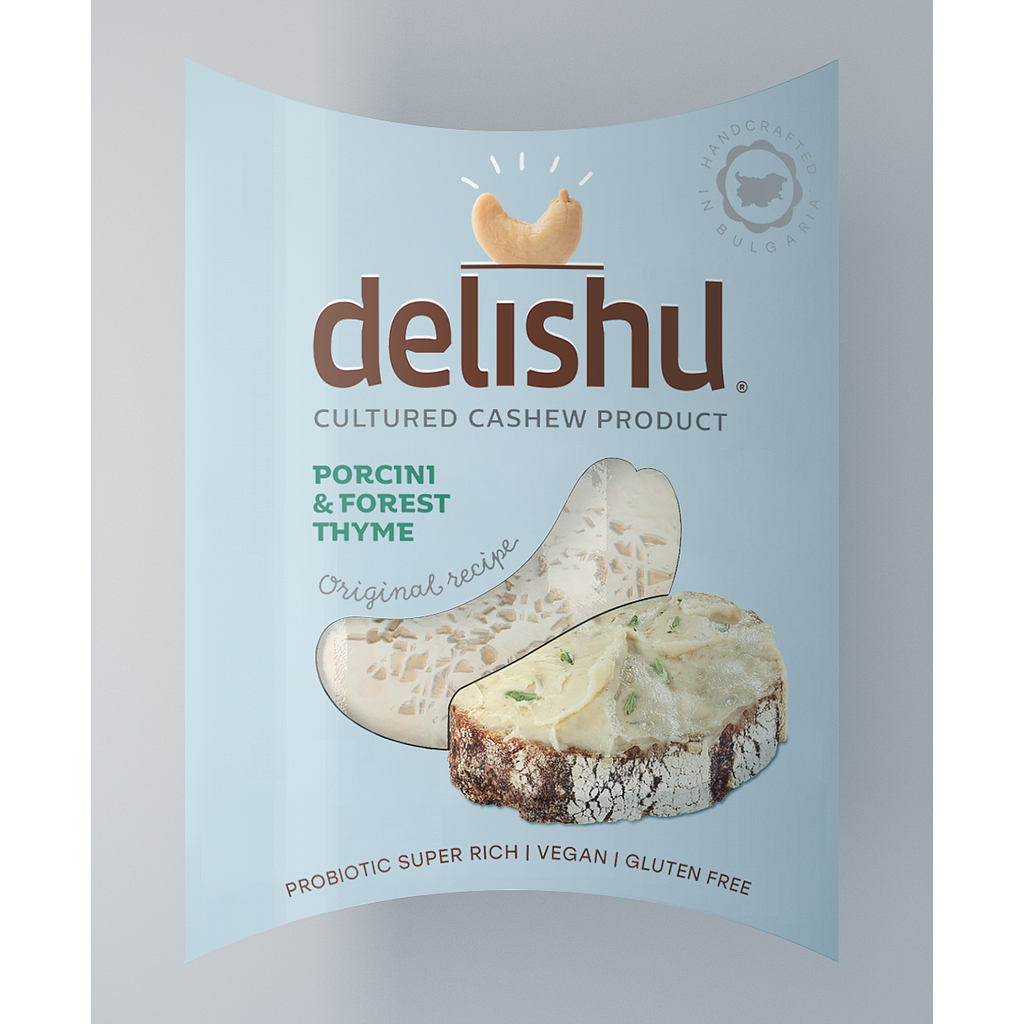 DELISHU con setas silvestres y tomillo BIO 100g