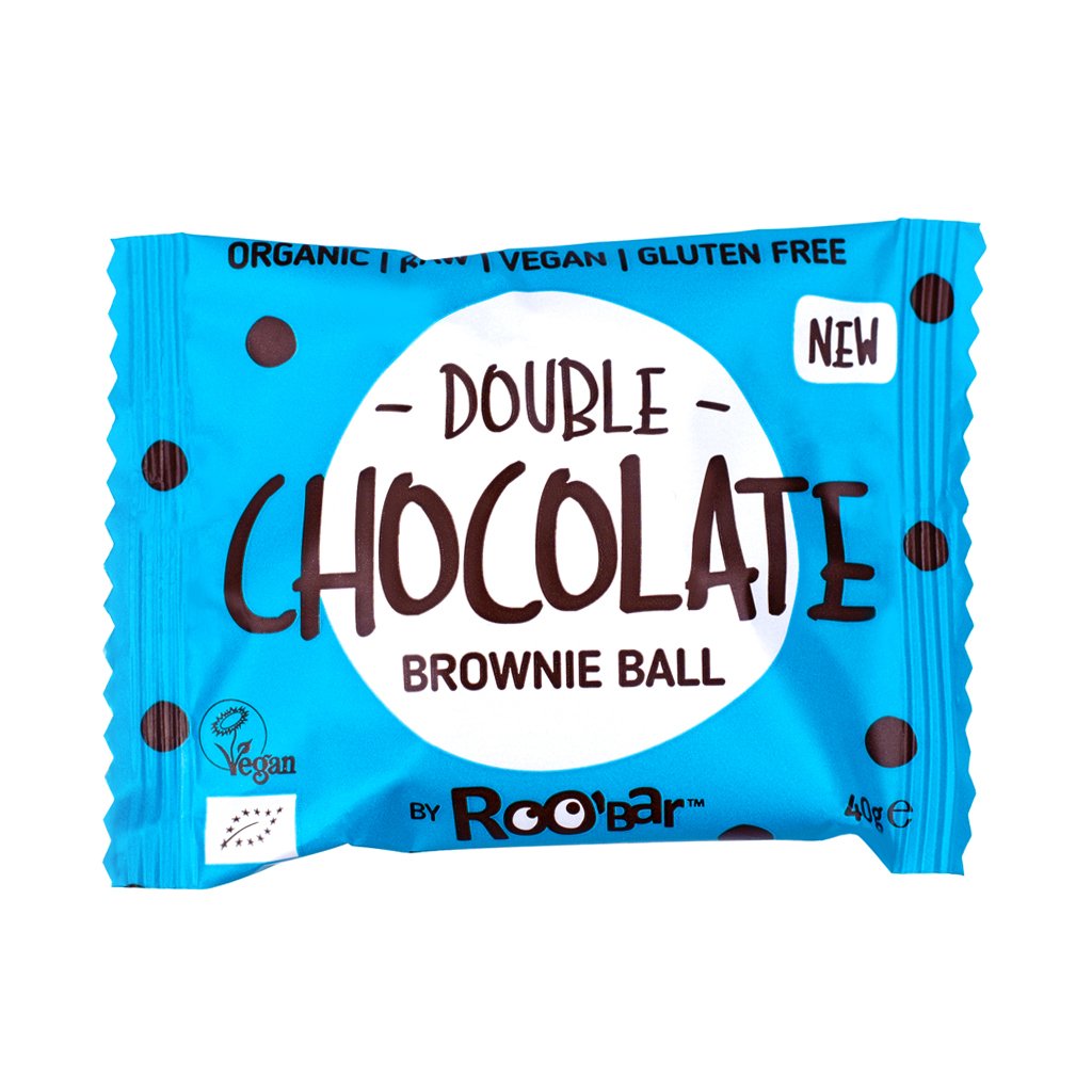 ROOBAR Brownie Ball Double Chocolate 40g