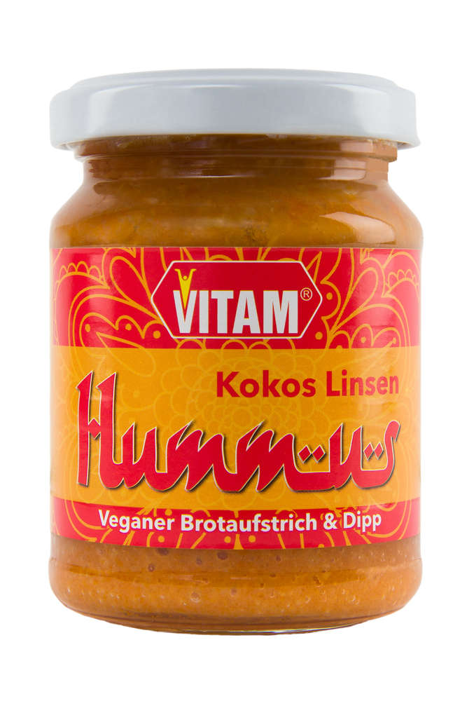 VITAM-R Humus de lentejas y coco 115g