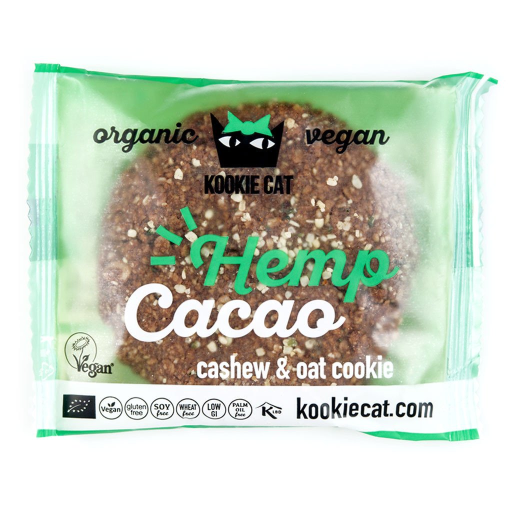 KOOKIE CAT Galleta Cáñamo Cacao 50g