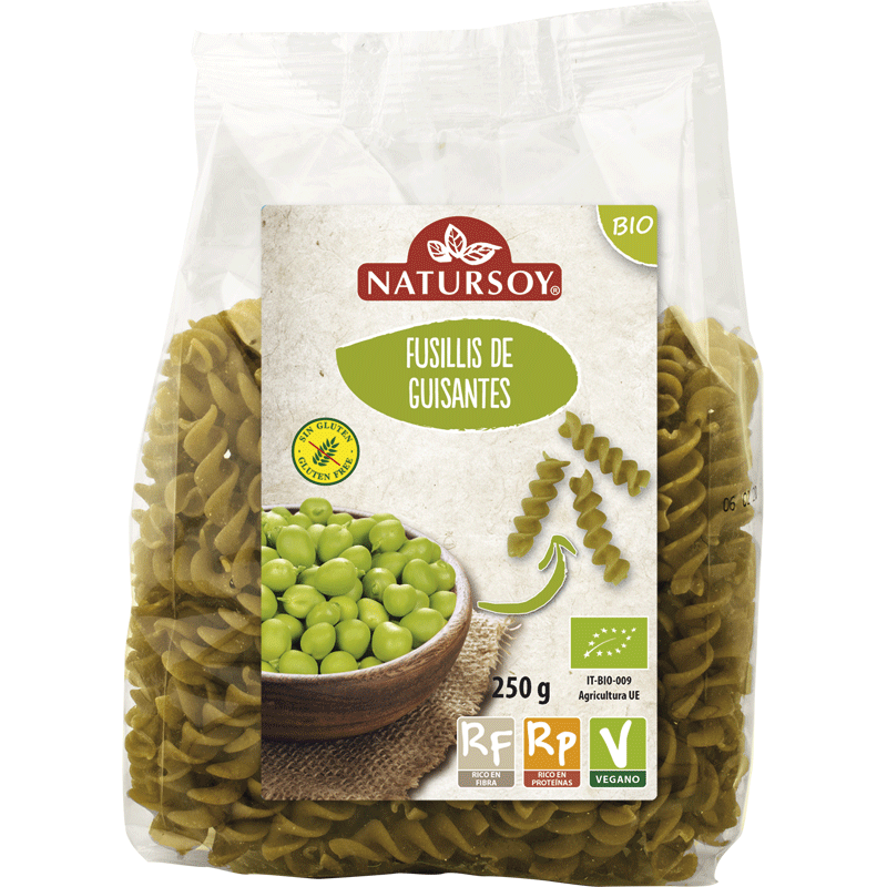 NATURSOY Fusilli de Guisantes 250g