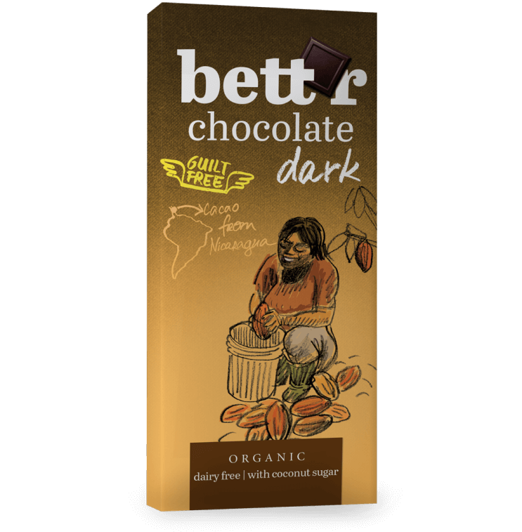 BETTR Chocolate Dark 70% GF 60g 