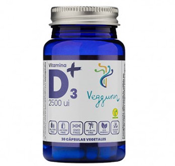 VEGGUN Vitamina D3 1000UI 60 cap
