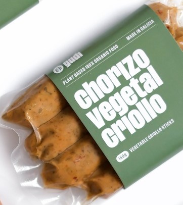 GUDI Chorizo vegetal criollo BIO 150g