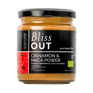 BLISS OUT Crema Cacahuete Maca y Canela 225 g