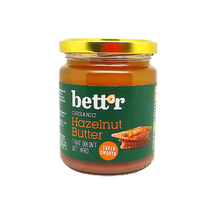 BETTR Crema de Avellanas BIO 250g