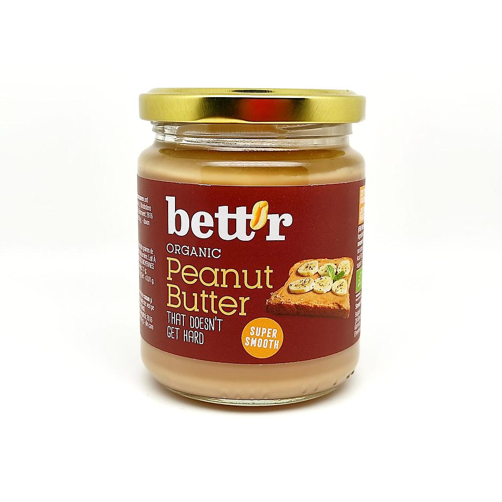 BETTR Crema de Cacahuete Smooth BIO 250g