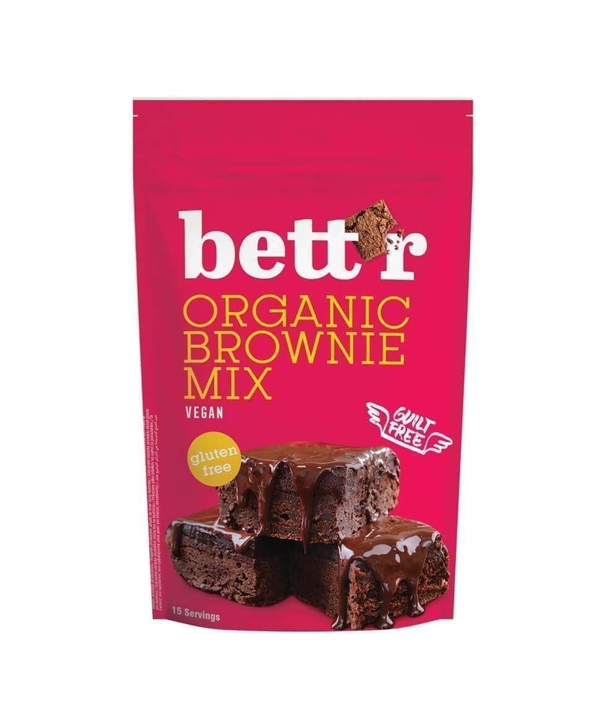 BETT'RMezcla para Brownie S/G Bio 400g