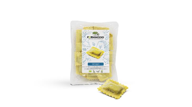 FERMAGGIO Ravioli frescos rellenos de fermaggio y espinacas 250g BIO