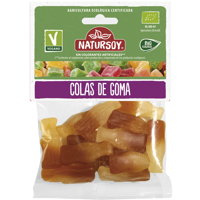 NATURSOY Colas de goma 75g