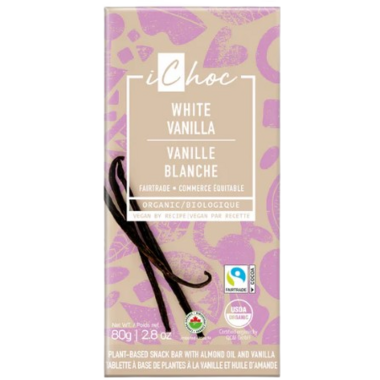 iCHOC Chocolate Blanco Vainilla ECO 80g