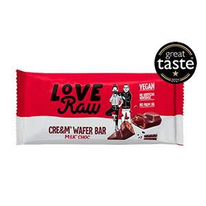 LOVE RAW Barritas Kinder Milk Choc 43g / 2x21,5g