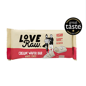 LOVE RAW Barritas Kinder Choco Blanco 45g / 2x22,5g