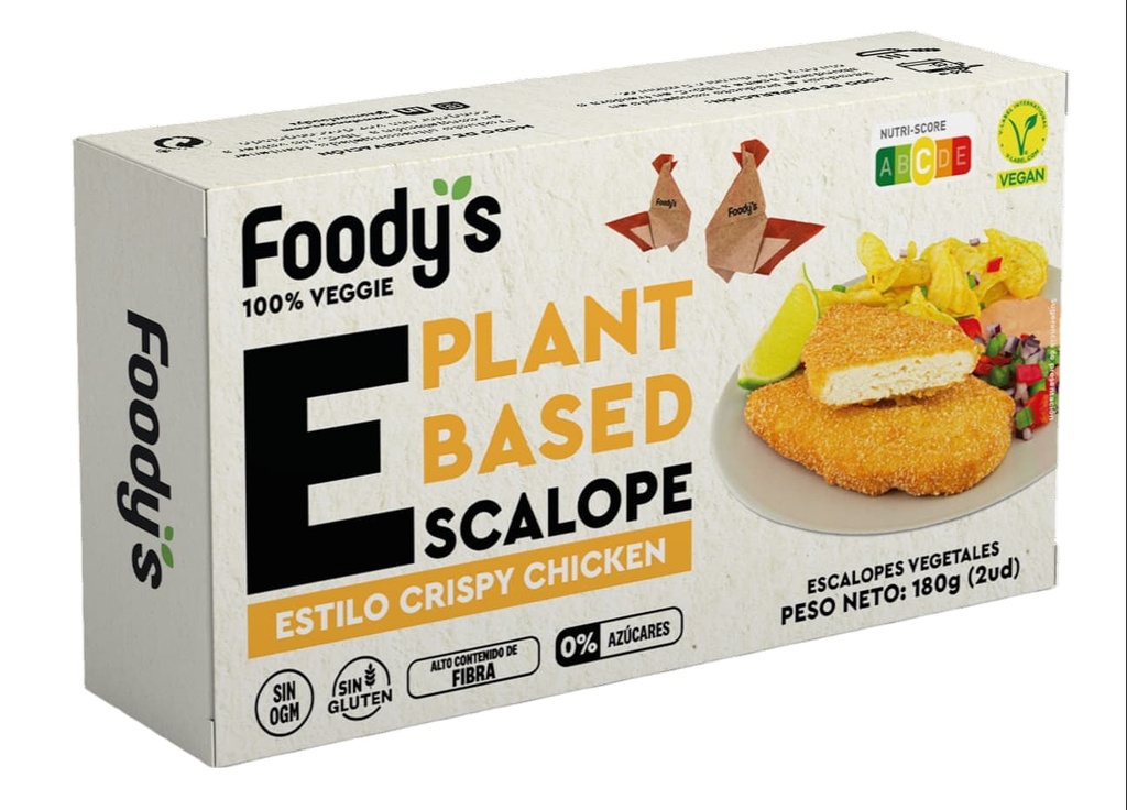 ​​​FOODYS Escalope estilo Pollo 180g