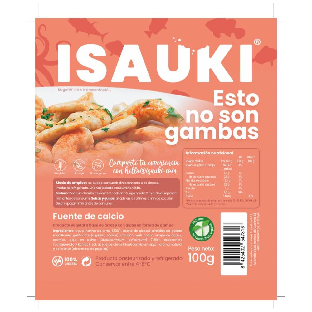 ISAUKI Esto no son gambas 100g