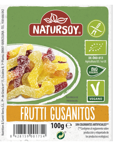 NATURSOY Gusanos golosina 100g