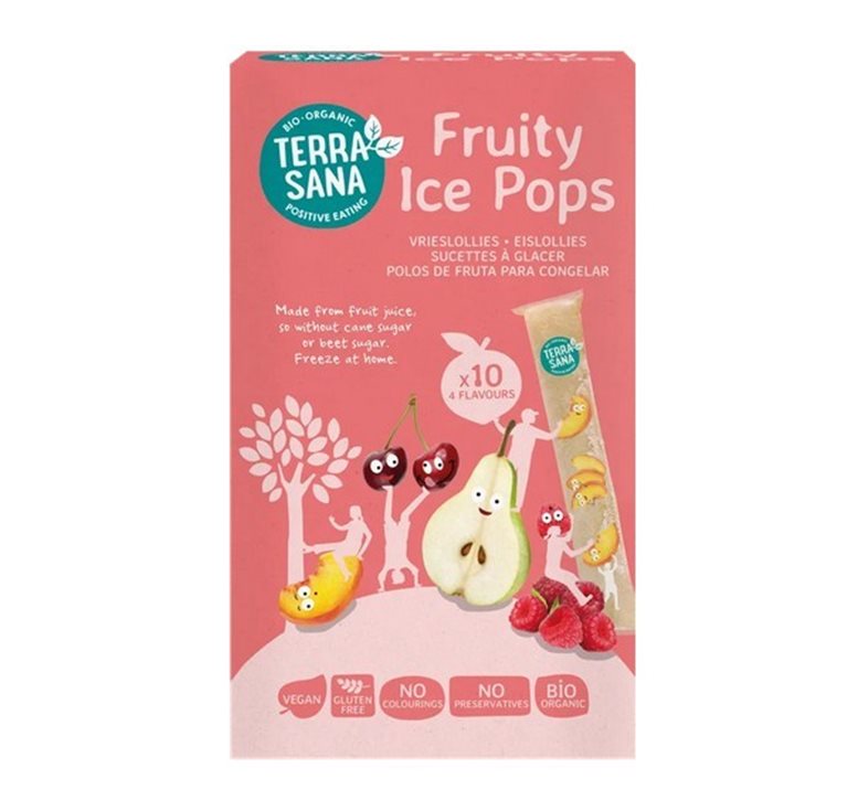 TERRASANA Polos de fruta 10 uds
