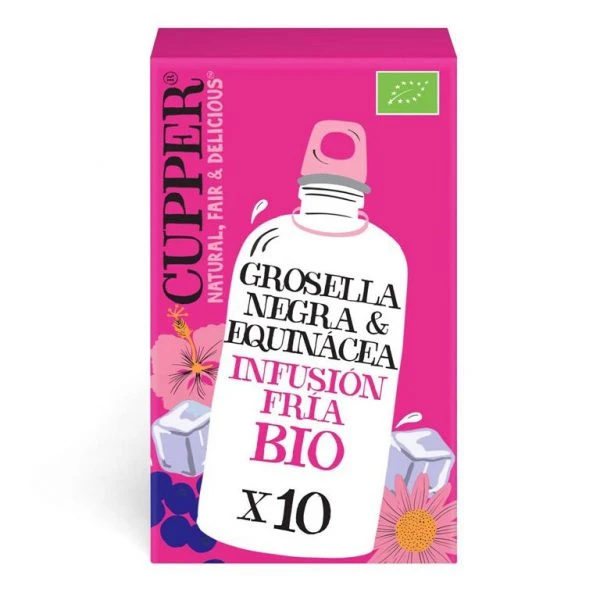 CUPPER Equinacea y grosella negra en frío 10 bolsas