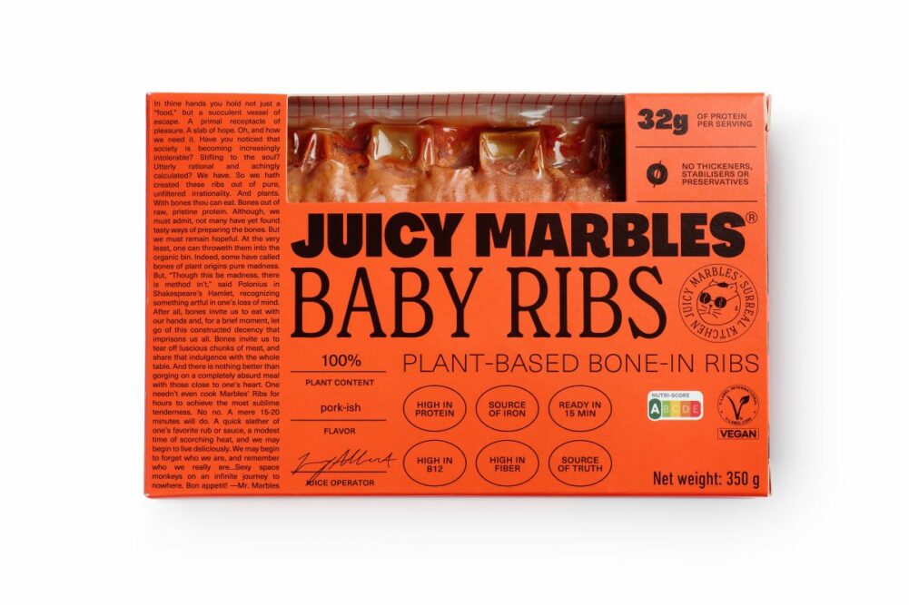 JUICY MARBLES Vegan-costillas 350g