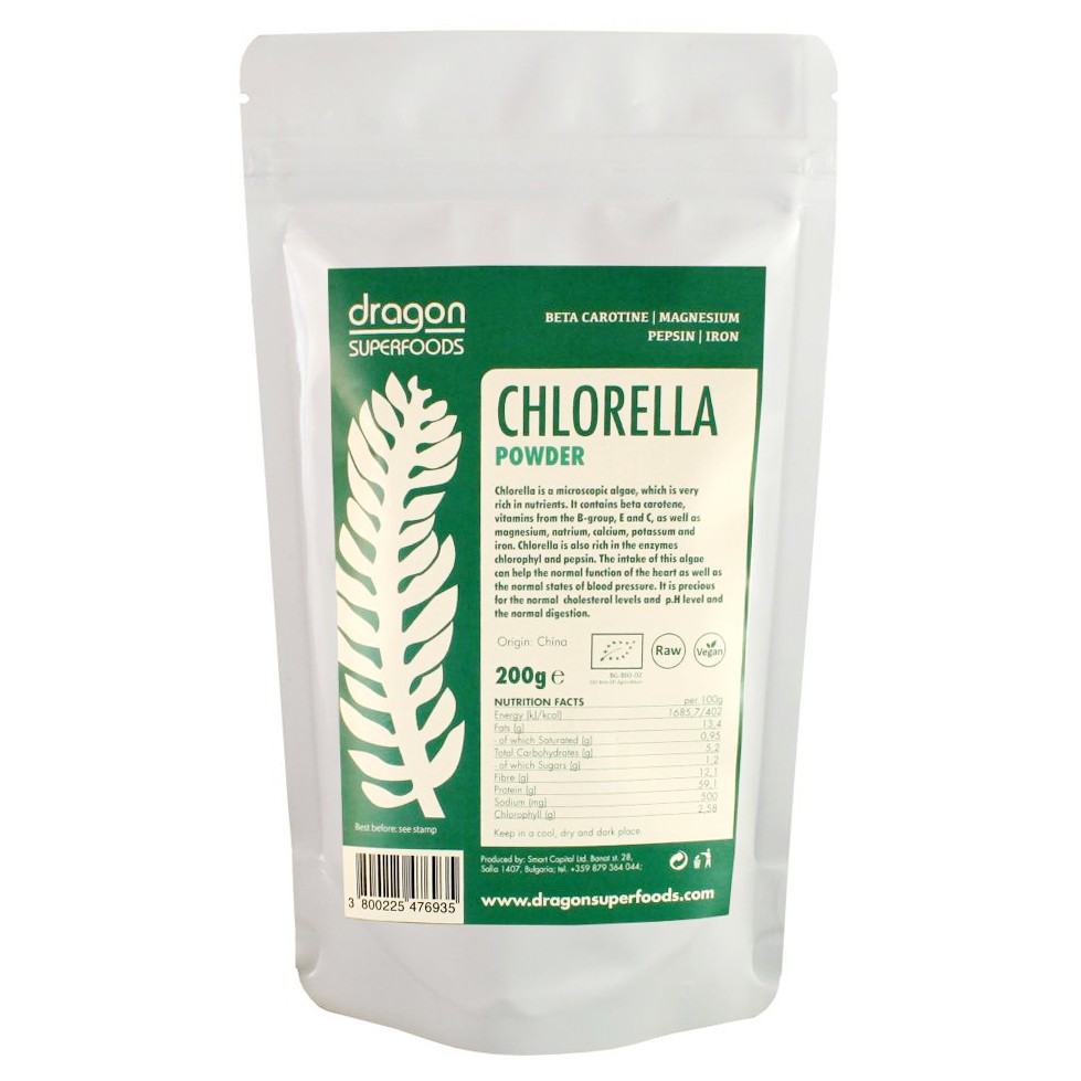 DRAGON Chlorella 200g BIO