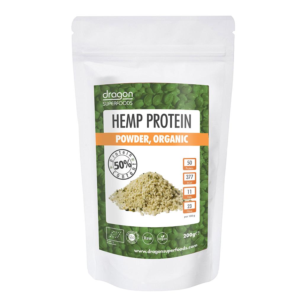 DRAGON Proteina de cáñamo 200g BIO