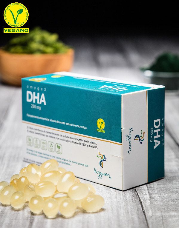 VEGGUNN Omega 3 DHA 60 perlas