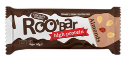 ROOBAR Almendra Extra Proteina cobertura Choco 40g BIO/Eco