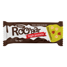 ROOBAR Avellana Extra proteina cobertura Choco 40g