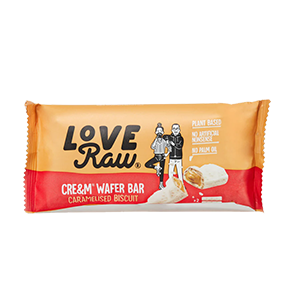 LOVE RAW Barritas Kinder Choco Blanco Caramelo 45g / 2x22,5g