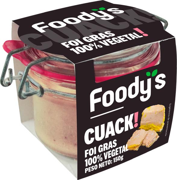 ​​​FOODY'S Cuack Foi Gras 100% Vegetal 150g