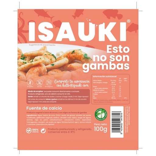ISAUKI Esto no son gambas 100g