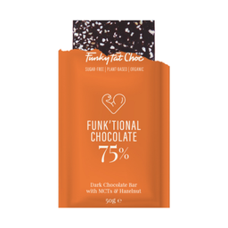 FUNKY FAT Chocolate Keto Avellanas Cacao 71% 50g