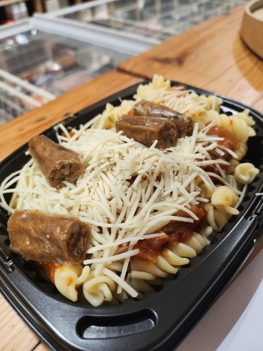 PASTA AL TUCO con chori Guiness