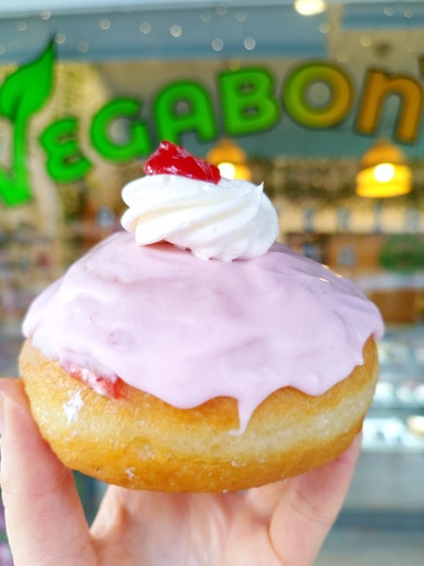 VEGABONTY Berlina cheesecake y fresa