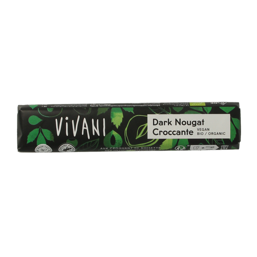 VIVANI Barrita de chocolate con praliné de avellana 35g
