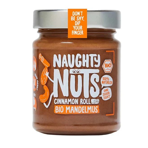 NAUGHTY NUTS Crema Cinnamon Roll 250g