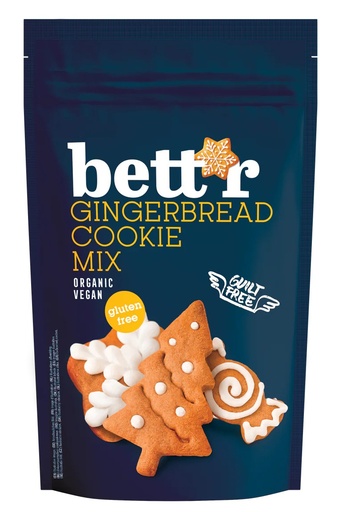 BETT'R Mezcla para para cookies JENGIBRE 400g